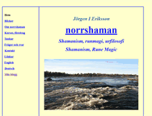 Tablet Screenshot of norrshaman.net